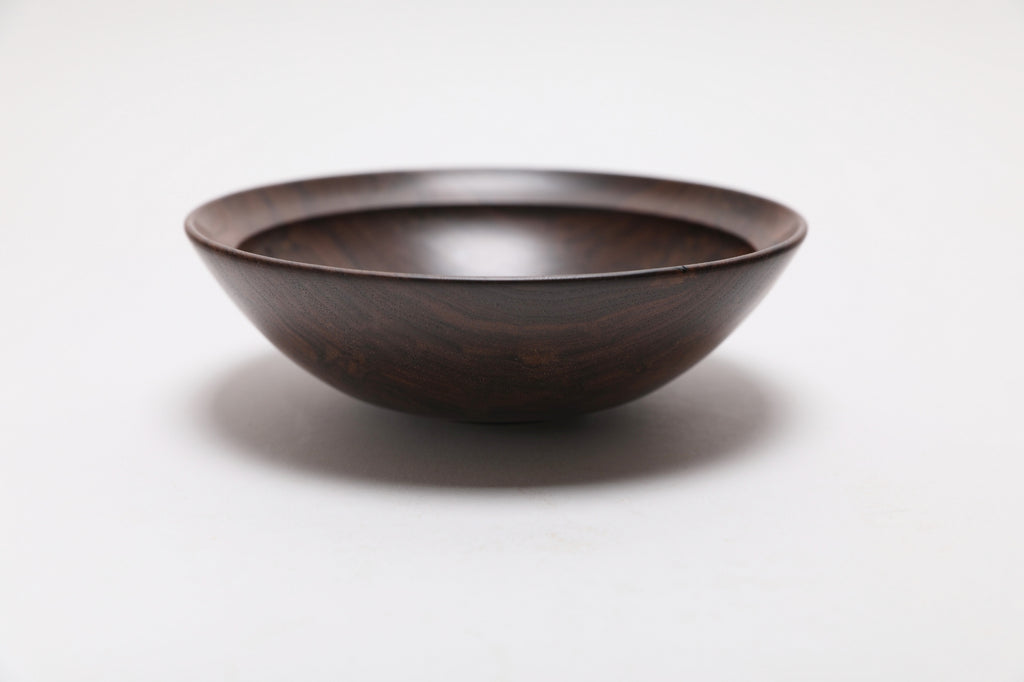 #2640 Wild Black Walnut Wooden Bowl  6 1/2" x 2 1/8"