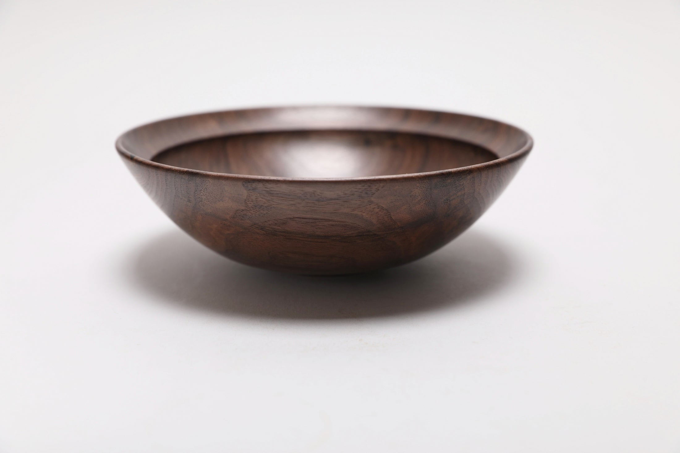 #2640 Wild Black Walnut Wooden Bowl  6 1/2" x 2 1/8"