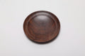 #2642 Curly Claro Walnut Ring Dish  4 3/4" x 3/4"