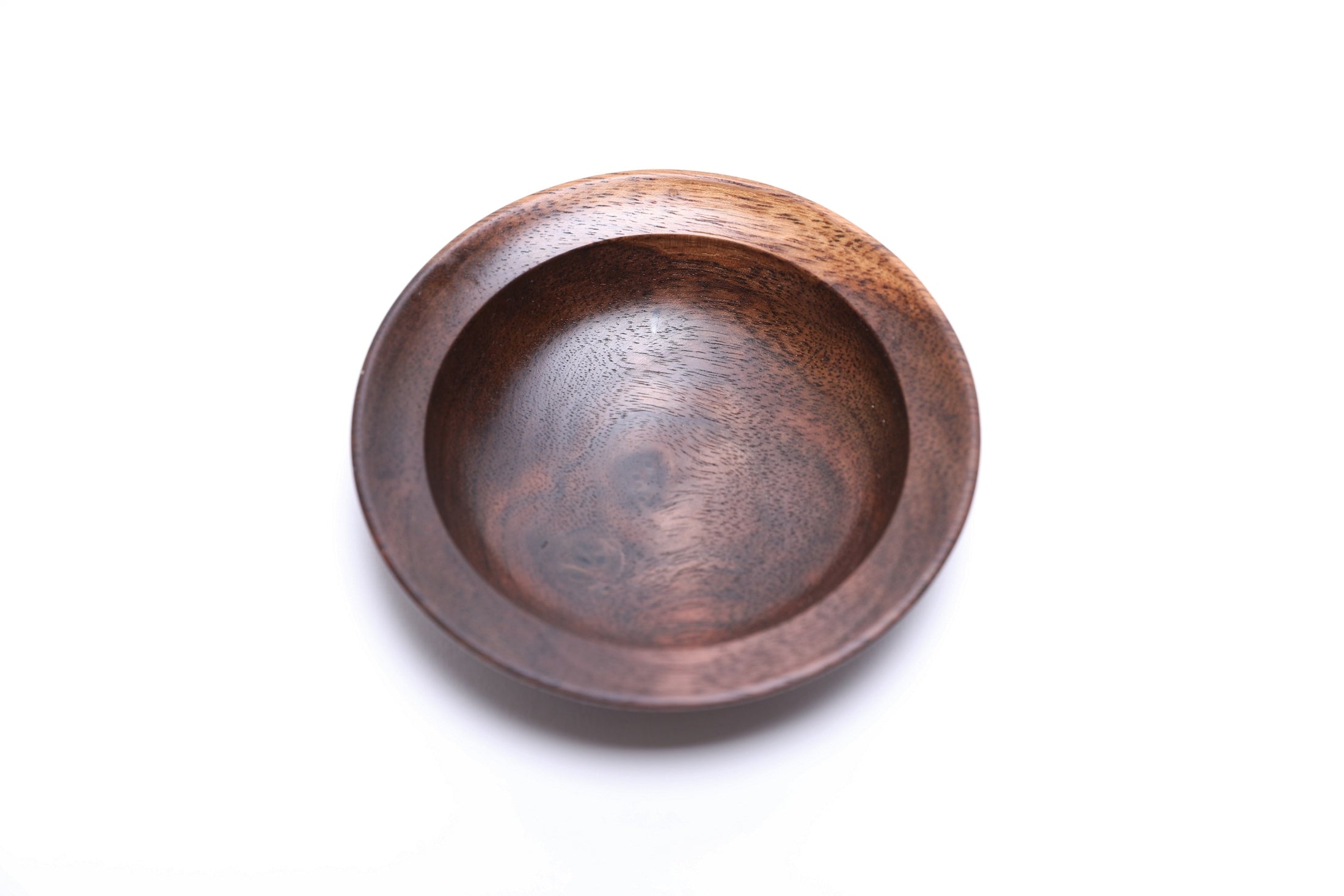 #2645 Claro Walnut Wooden Ring Dish  4" x 7/8"