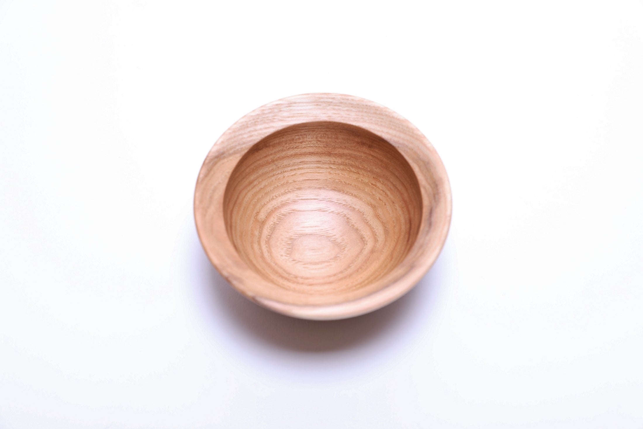 #2653 Very Small Hickory Wooden Bowl (4" x 1 3/4")