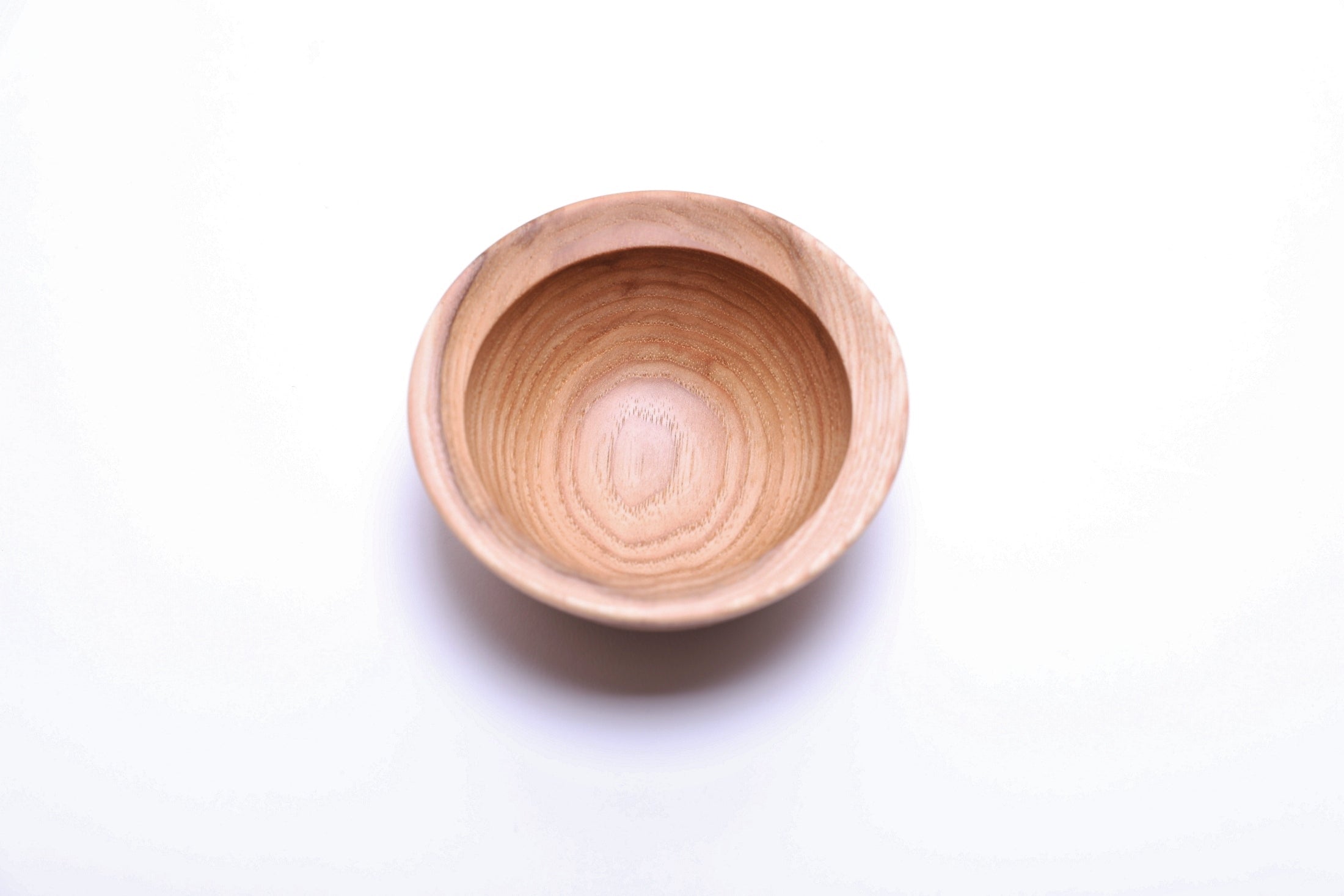 #2653 Very Small Hickory Wooden Bowl (4" x 1 3/4")