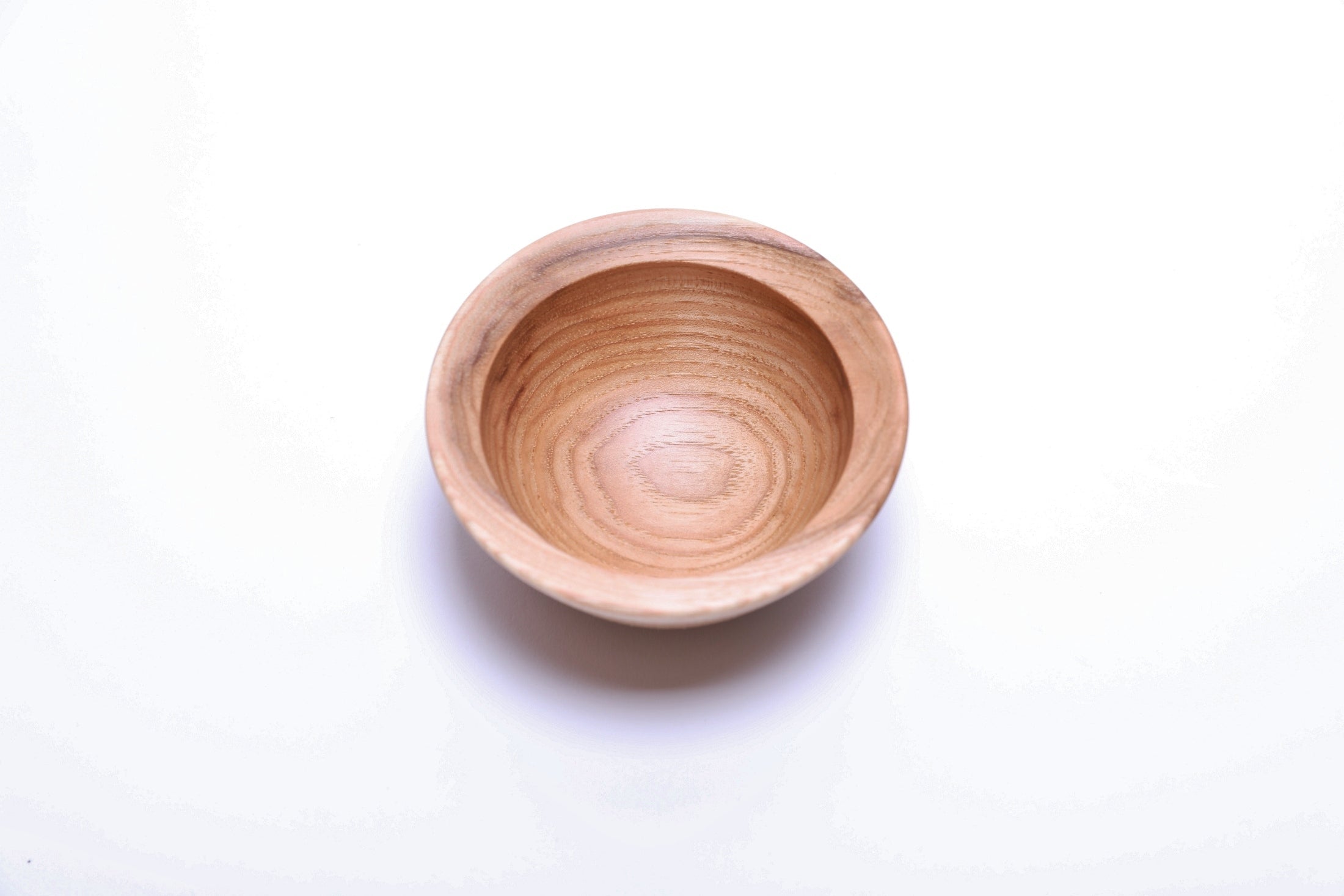 #2653 Very Small Hickory Wooden Bowl (4" x 1 3/4")