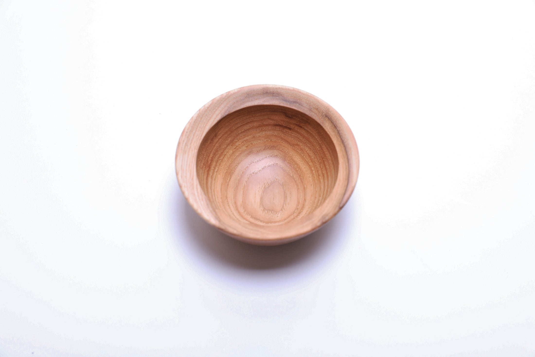 #2653 Very Small Hickory Wooden Bowl (4" x 1 3/4")
