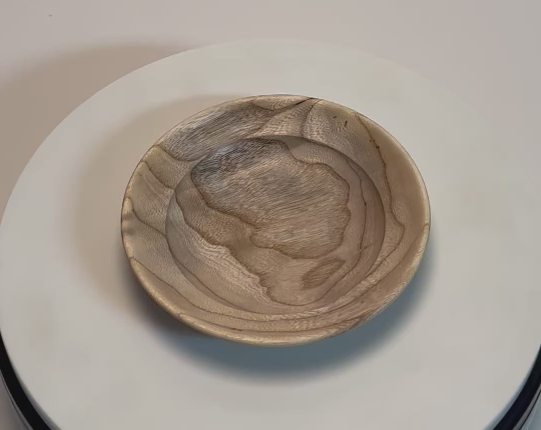 #2772 Hackberry Wooden Ring Dish  (5 1/4" x 7/8")