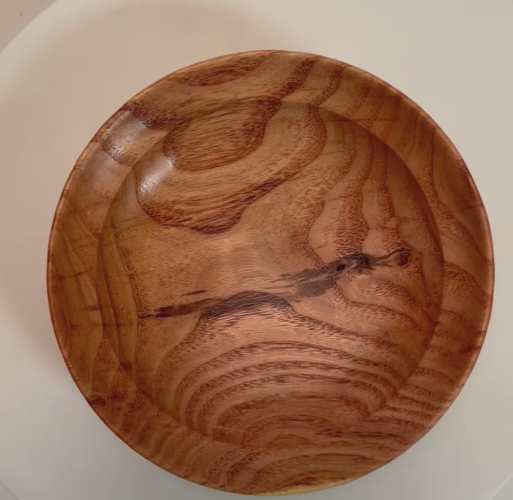 #2615 Honey Locust Wooden Ring Dish  5 3/4" x 1 1/4"