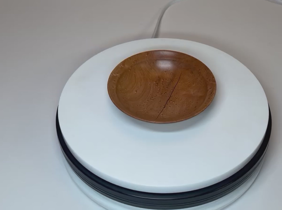 #2523 Birdseye Maple Wooden Ring Bowl  4 3/4" x 1 3/4"
