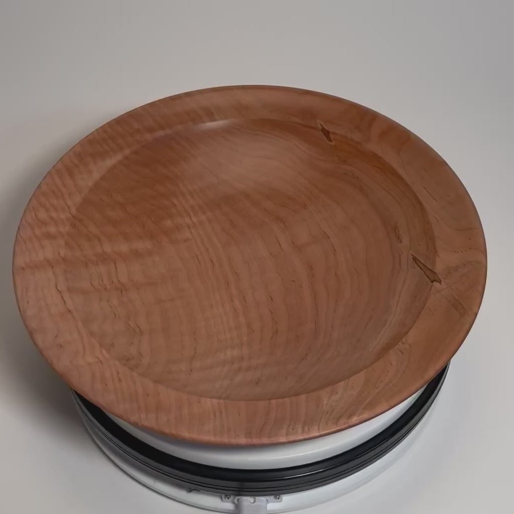 #2857 Tiger Ambrosia Maple Wooden Bowl  (10 3/4" x 1 3/4")