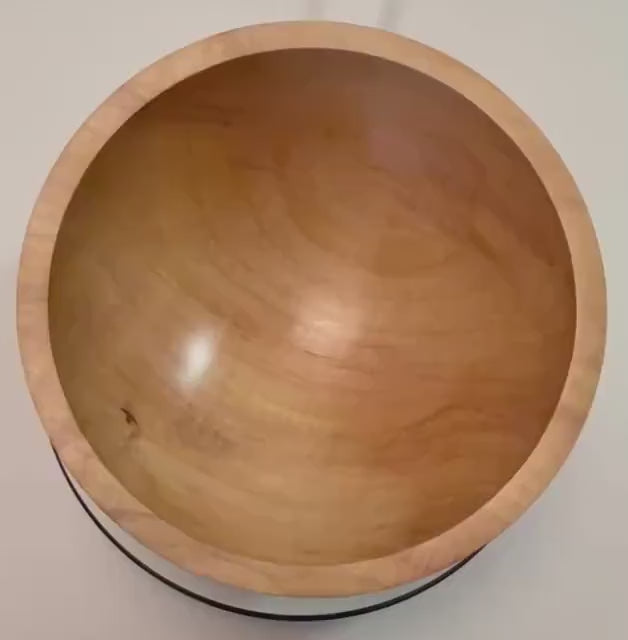 #1890 Maple Wooden Bowl  (8 1/8" X 3 1/2")