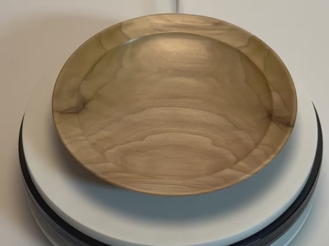 #2722 Tulip Poplar Shallow Bowl  (7 3/4" x 1 3/4")